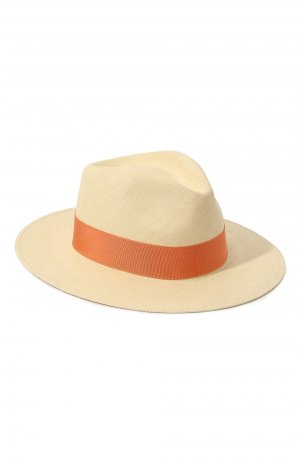 Шляпа Kiton. Цвет: оранжевый