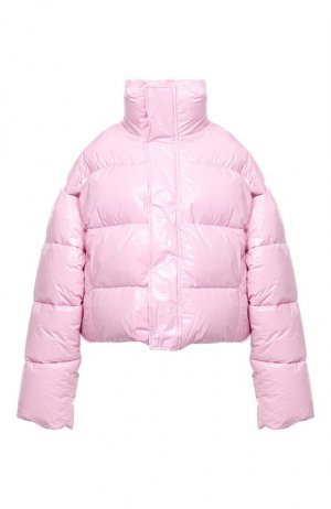Утепленная куртка Balenciaga. Цвет: розовый