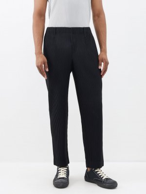 Костюмные брюки со складками , черный Homme Plissé Issey Miyake