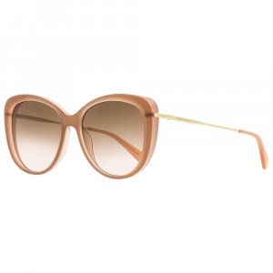 Женские солнцезащитные очки-бабочки LO674S 279 телесного золота 56 мм Longchamp