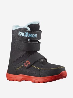Сноубордические ботинки детские Whipstar, Черный Salomon. Цвет: черный