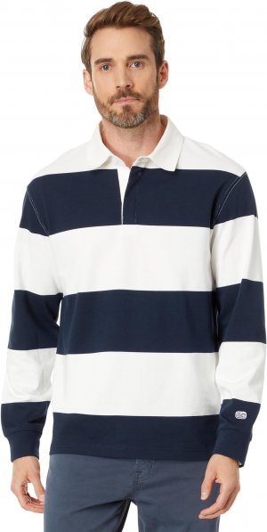 Рубашка-поло Wade Rugby Shirt , цвет Ocean Storm/White AG Jeans