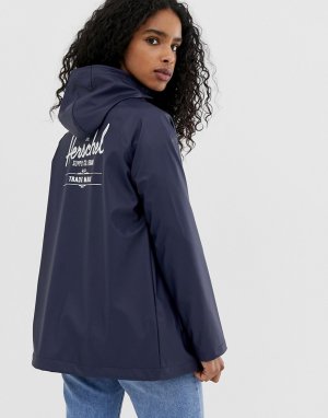 Водонепроницаемая куртка с капюшоном Herschel-Синий Herschel Supply Co