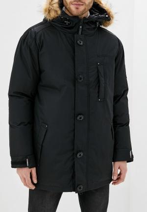 Куртка утепленная Geographical Norway. Цвет: черный