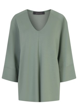 Блуза из модала ELENA MIRO. Цвет: зеленый