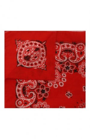 Шелковый платок Sartorio. Цвет: красный