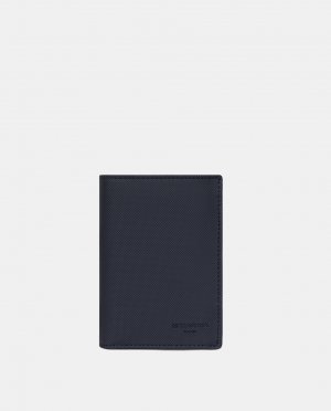 Темно-синий вертикальный кошелек , Hexagona