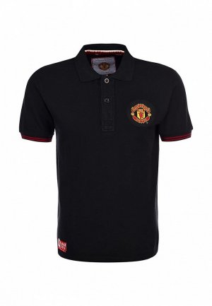 Поло Atributika & Club™ Manchester United FC003EMASI66. Цвет: черный
