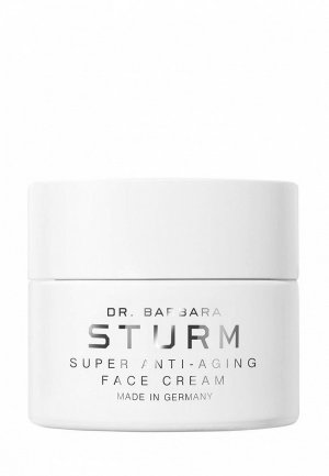 Крем для лица Dr. Barbara Sturm Антивозрастной, увлажняющий Super Anti-Aging Face Cream, 50 мл. Цвет: белый