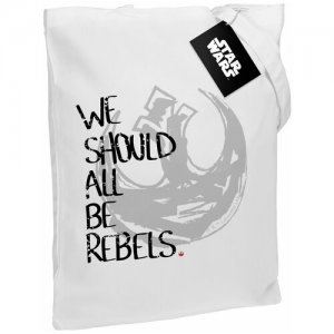 Сумка-шоппер Rebels, белая Star Wars. Цвет: белый