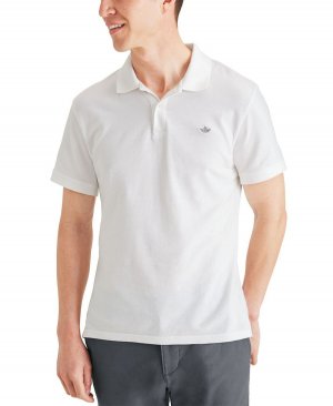 Мужская рубашка поло slim-fit с вышитым логотипом icon Dockers, мульти DOCKERS