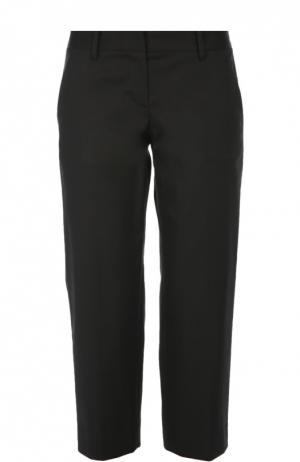 Укороченные брюки прямого кроя DKNY. Цвет: черный