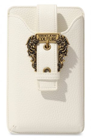 Футляр для iPhone Versace Jeans Couture. Цвет: кремовый