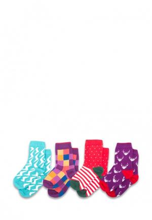 Комплект детских носков Sammy Icon. Цвет: разноцветный
