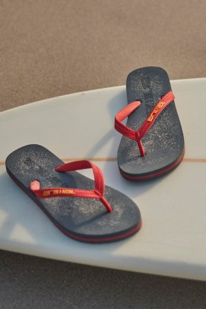 Классические легкие пляжные мягкие сандалии Oceana в полоску со шлепанцами , серый Animal