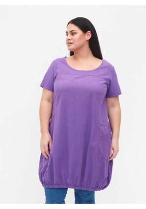 Платье из джерси , фиолетовый Zizzi