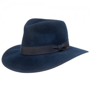 Шляпа, размер 59, синий Bailey. Цвет: синий