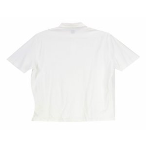 Мужские Белые Ноль ММ. Органическая футболка-поло Джерси Giza - 56 , белый Fedeli