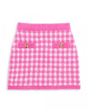 Мини-юбка в клетку для девочек, Little Kid, Big Kid , цвет Pink AQUA