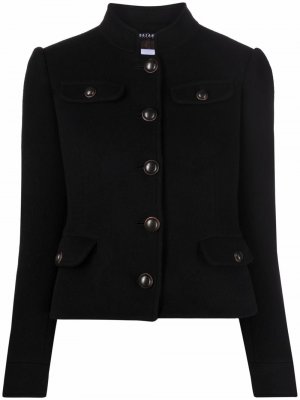 Куртка в стиле милитари Bazar Deluxe. Цвет: черный