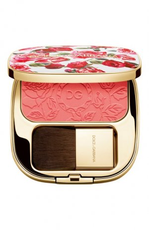 Румяна с эффектом сияния Blush of Roses, оттенок 420 Coral (5g) Dolce & Gabbana. Цвет: бесцветный
