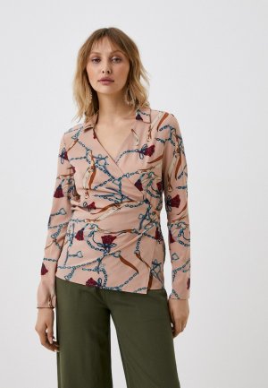 Блуза Kotis Couture. Цвет: бежевый
