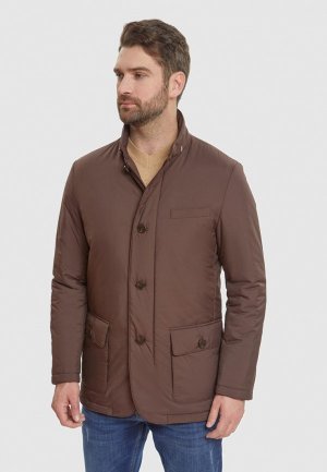 Куртка утепленная Kanzler. Цвет: коричневый