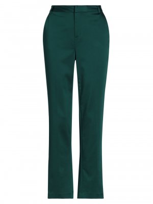 Укороченные атласные брюки Logan L'AGENCE, зеленый L'AGENCE