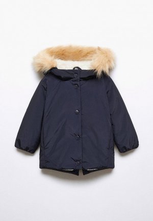 Парка Mango Kids JIMMY. Цвет: синий