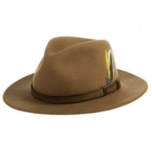 Шляпа , размер 57, коричневый STETSON. Цвет: коричневый