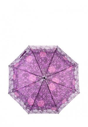 Зонт складной Elisabeth. Цвет: фиолетовый