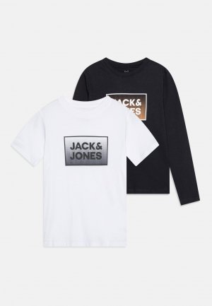 Рубашка с длинным рукавом JJSTEEL TEE SET , цвет dark navy/white Jack & Jones Junior
