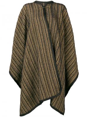 Striped cape Forte. Цвет: черный