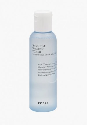 Тонер для лица Cosrx Hydrium Watery Toner увлажняющий с гиалуроновой кислотой, 150 мл. Цвет: прозрачный