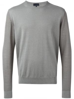 Классический пуловер Lanvin. Цвет: серый