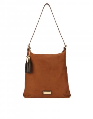 Средне-темно-коричневая сумка через плечо Peony , коричневый Laura Ashley