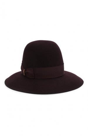 Фетровая шляпа Borsalino. Цвет: фиолетовый
