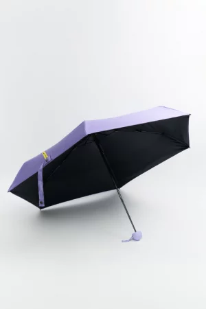 Зонт складной с защитой от ультрафиолета befree. Цвет: сиреневый