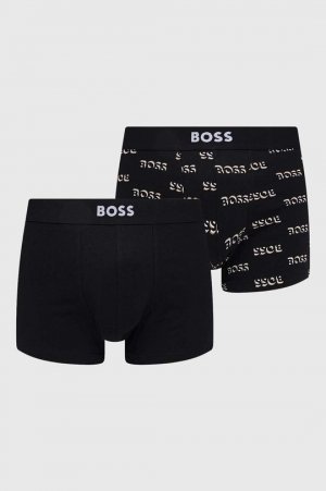 2 упаковки боксеров Boss, черный BOSS