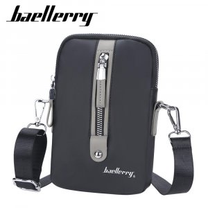 Мужские сумки на плечо, спортивная сумка для телефона открытом воздухе, винтажный дизайн, через плечо из искусственной кожи Baellerry