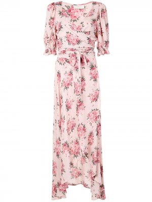 Платье Roselle Isobel с цветочным принтом AUGUSTE. Цвет: розовый