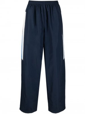 Спортивные брюки с вышитым логотипом Balenciaga. Цвет: синий