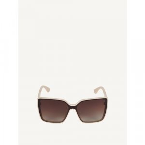 Солнцезащитные очки , квадратные, для женщин, бежевый Tamaris. Цвет: коричневый/бежевый