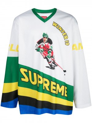 Хоккейная рубашка Crossover Supreme. Цвет: белый