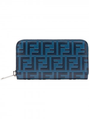 FF continental wallet Fendi. Цвет: синий