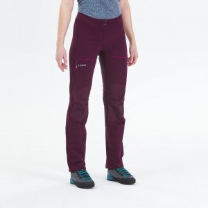 Легкие женские брюки для скалолазания - Rock Evo бордовый. SIMOND, цвет braun Simond