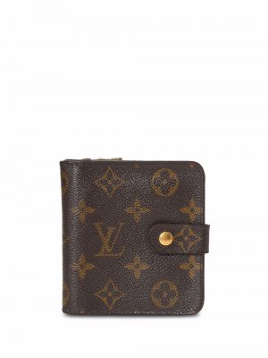 Бумажник pre-owned Louis Vuitton. Цвет: коричневый