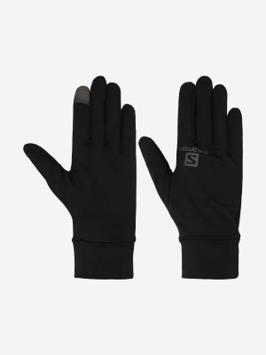 Перчатки Agile Warm, Черный, размер 8.5 Salomon. Цвет: черный