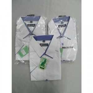Школьная рубашка , размер 34, голубой, белый Brostem. Цвет: белый/голубой/белый-голубой