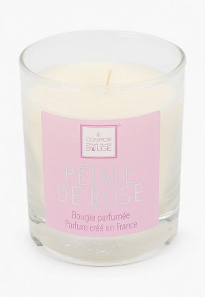 Свеча ароматическая Arome Le Comptoir De Paris PETALE ROSE. Цвет: розовый